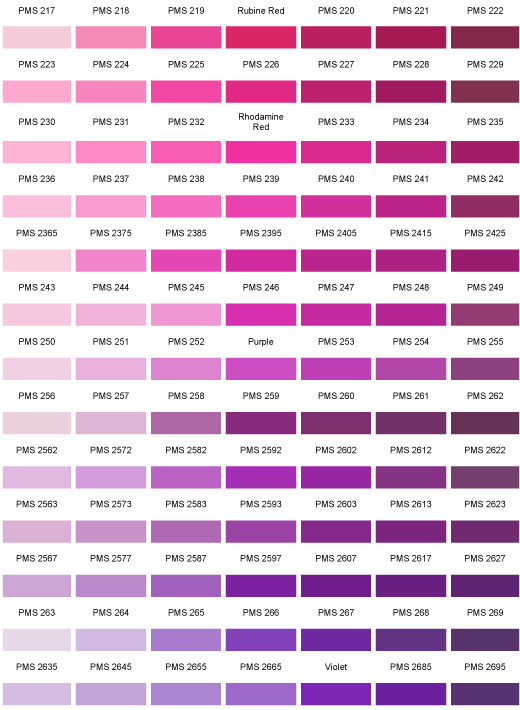 PMS Colours 3