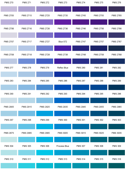 Pantone and PMS Colours - NotepadPromotions.com.au